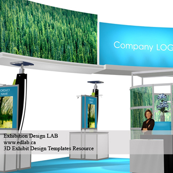 20x20 trade booth 3d max - octanorm_20X20_0003_ad by coldsky