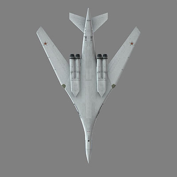 tu-160 bomber 3d ma - Tupolev Tu-160 by illuminar77