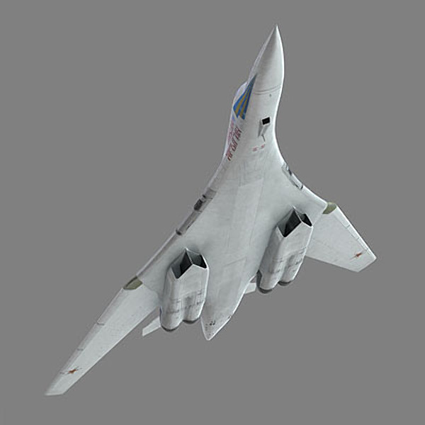 tu-160 bomber 3d ma - Tupolev Tu-160 by illuminar77