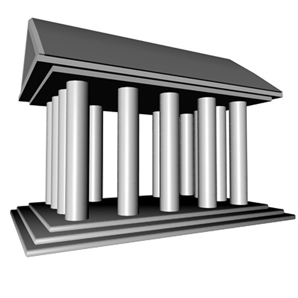 c4d monument - monument-athene by 3DBS