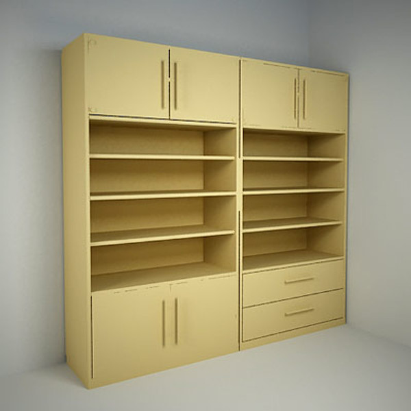 3d wardrobe console locker - Docent II by QLEE