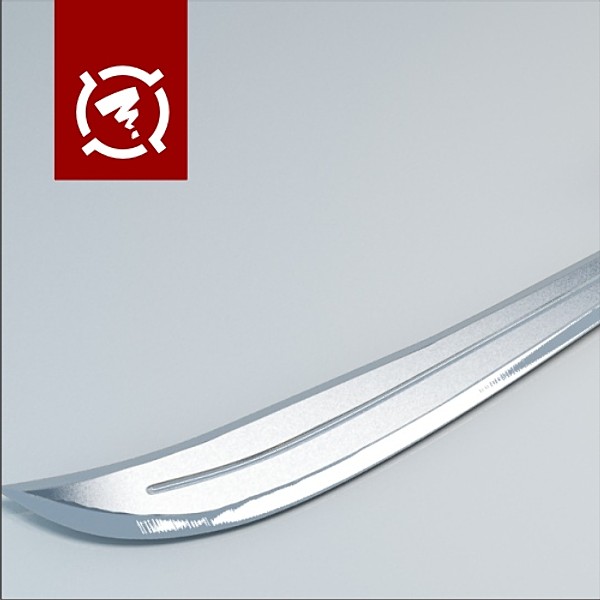 cut sword 3d model - Sword model by Zigzain