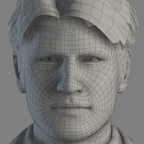 Anatomy Male Model Brian Rigged