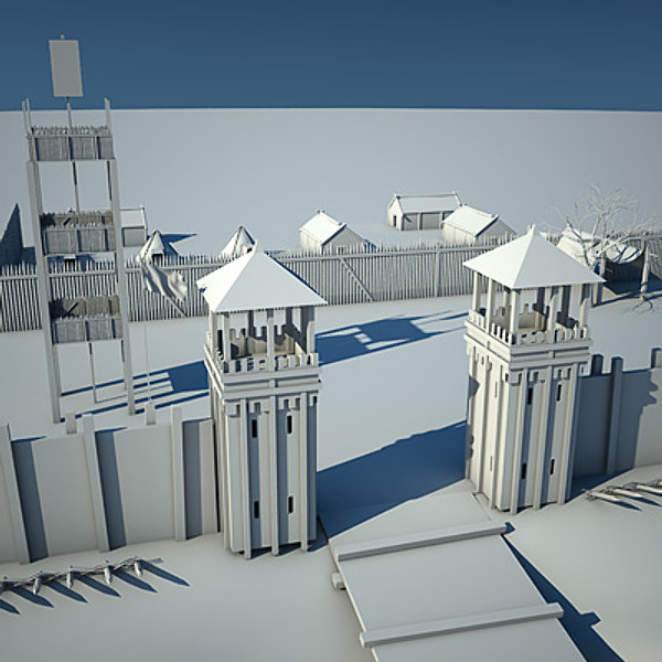3d fortress fort - Fort by ugly_squid