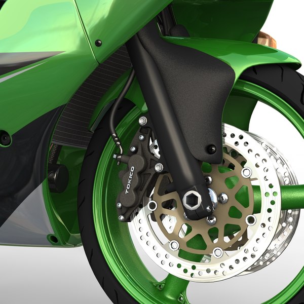 ZX-6R Kawasaki Ninja Sport Bike - 2000