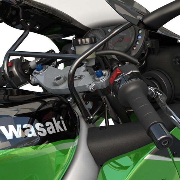 ZX-6R Kawasaki Ninja Sport Bike - 2000