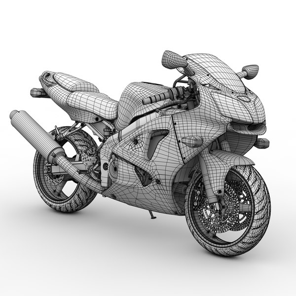 ZX-6R Kawasaki Ninja Sport Bike - 2000