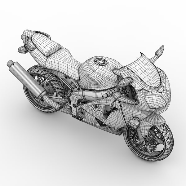 ZX-6R Kawasaki Ninja Sport Bike - 2000