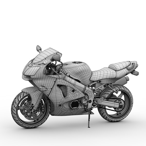 ZX-6R Kawasaki Ninja Sport Bike - 2000
