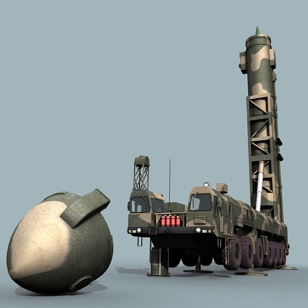 SS-25 Sickle 3D Models