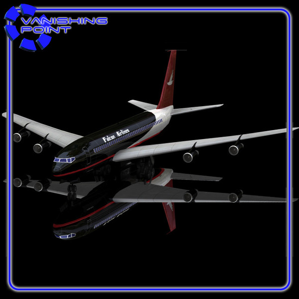 3ds 707 aircraft - Aircraft 707 by JHoagland