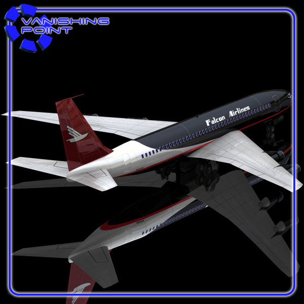 3ds 707 aircraft - Aircraft 707 by JHoagland