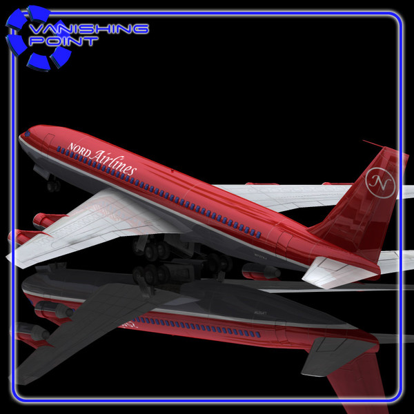 3ds 707 aircraft - Aircraft 707 by JHoagland