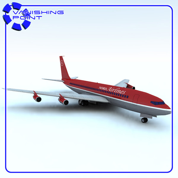 3ds 707 aircraft - Aircraft 707 by JHoagland