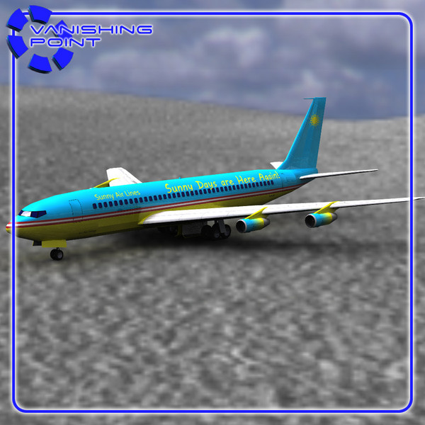 3ds 707 aircraft - Aircraft 707 by JHoagland