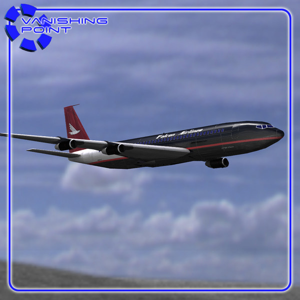 3ds 707 aircraft - Aircraft 707 by JHoagland