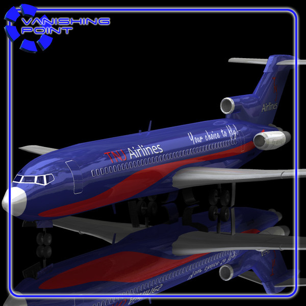 maya 727 airliner - Airliner 727 by JHoagland