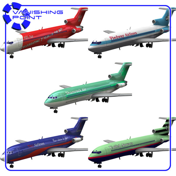 maya 727 airliner - Airliner 727 by JHoagland