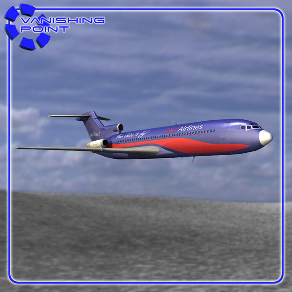 maya 727 airliner - Airliner 727 by JHoagland