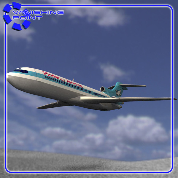 maya 727 airliner - Airliner 727 by JHoagland