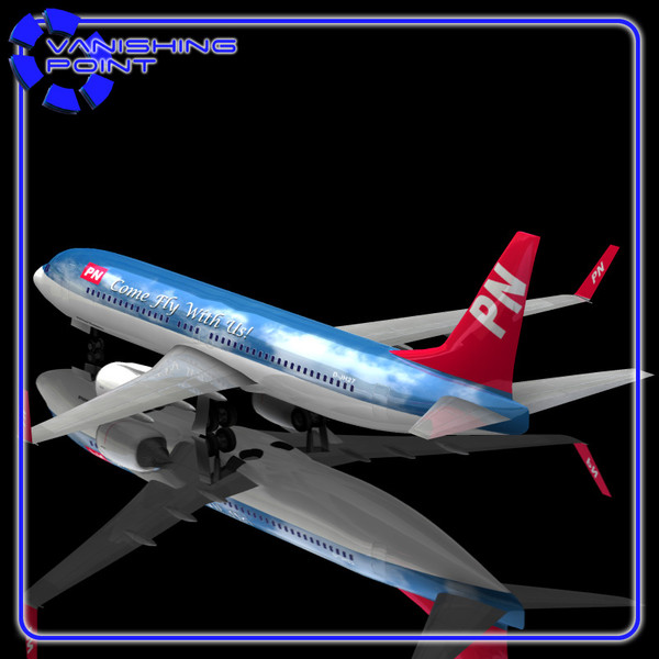 3d 737 aircraft - Aircraft 737 by JHoagland