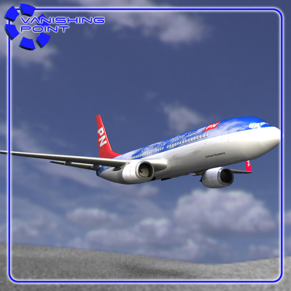 3d 737 aircraft - Aircraft 737 by JHoagland