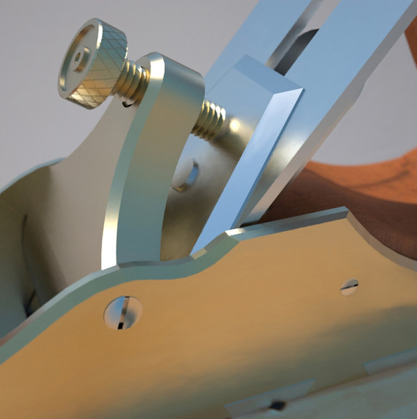 antique plane tool 3d 3ds - Antique Plane Tool by chaosfractal