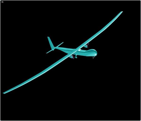 Aurora Orion Long Endurance UAV Assembly Model Update 3D Models
