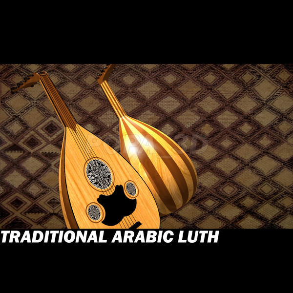 Arabic lute *Oud* 3D Models