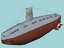 S.M. UB 4 german coastal submarine