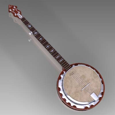 3d obj banjo - Banjo by mostlysquare