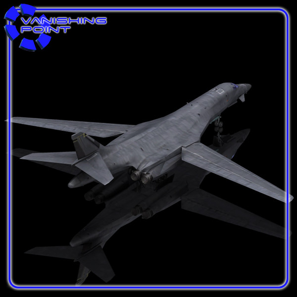 3d model bomber b-1b - B-1B Bomber by JHoagland