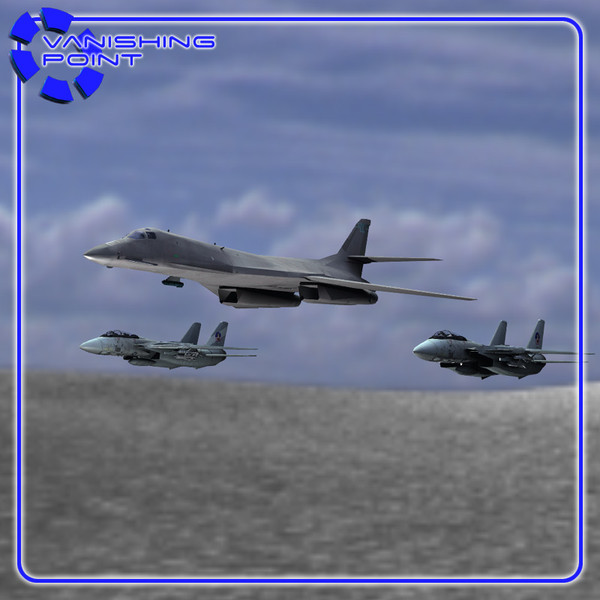 3d model bomber b-1b - B-1B Bomber by JHoagland