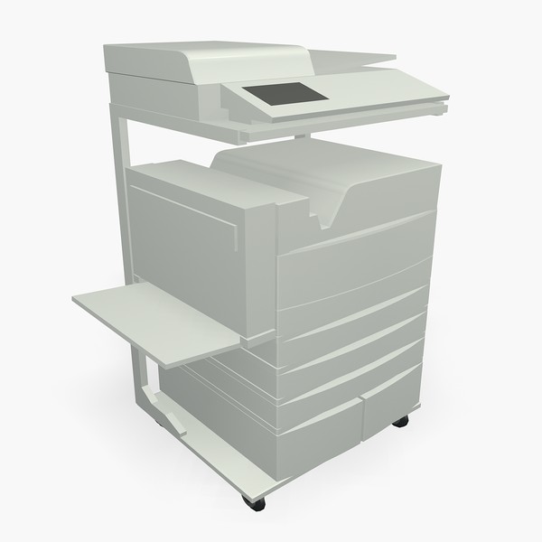 Lexmark Photocopier 3D Models