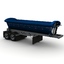 Midland TW2000 side dump trailer B-UNIT