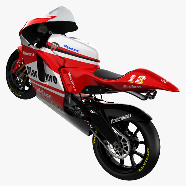 3d dantin pramac ducati gp4 - Dantin Pramac Ducati GP4 by 3d_molier