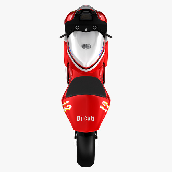 3d dantin pramac ducati gp4 - Dantin Pramac Ducati GP4 by 3d_molier