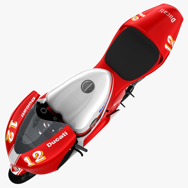 3d dantin pramac ducati gp4 - Dantin Pramac Ducati GP4 by 3d_molier