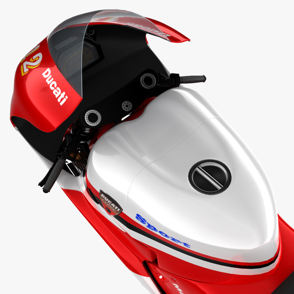3d dantin pramac ducati gp4 - Dantin Pramac Ducati GP4 by 3d_molier