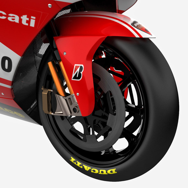 3d dantin pramac ducati gp4 - Dantin Pramac Ducati GP4 by 3d_molier