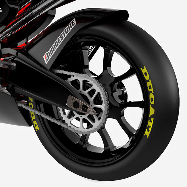 3d dantin pramac ducati gp4 - Dantin Pramac Ducati GP4 by 3d_molier