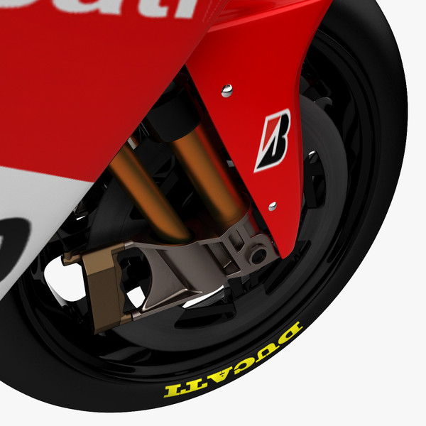 3d dantin pramac ducati gp4 - Dantin Pramac Ducati GP4 by 3d_molier