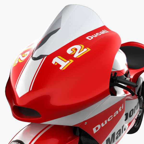 3d dantin pramac ducati gp4 - Dantin Pramac Ducati GP4 by 3d_molier