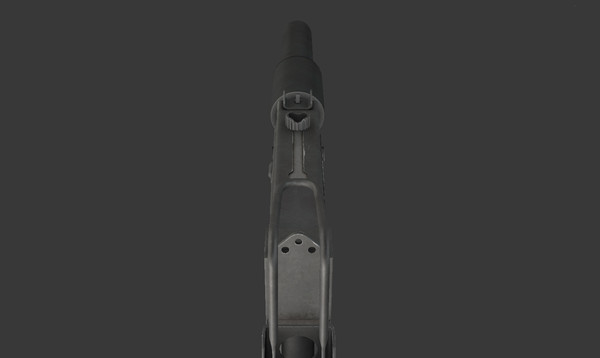 mac-10 weapon gun obj - Mac-10 Submachine Gun by Luchador