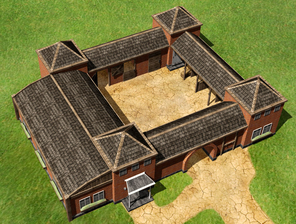 maya horse breeding farm - horse breeding farm by TheMovies3D