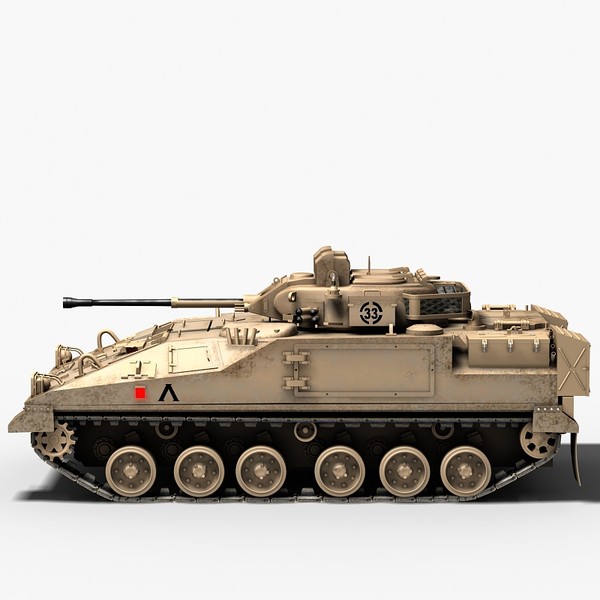 maya british warrior tank - Warrior IFV by Sandu_Bublic