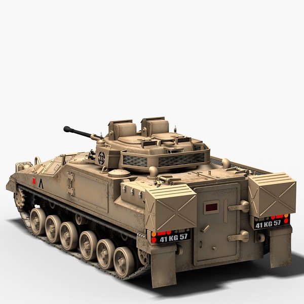 maya british warrior tank - Warrior IFV by Sandu_Bublic