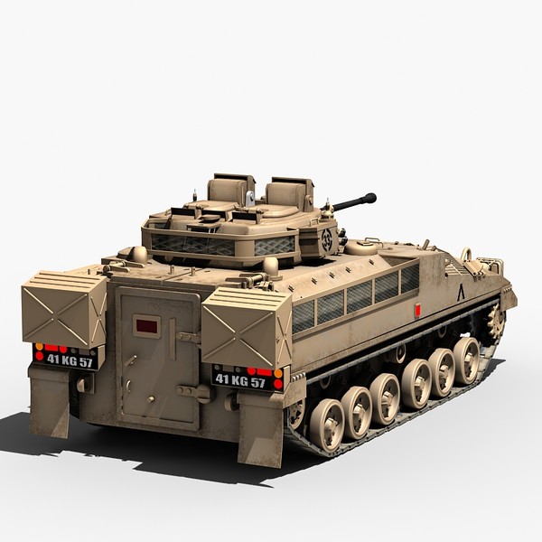 maya british warrior tank - Warrior IFV by Sandu_Bublic