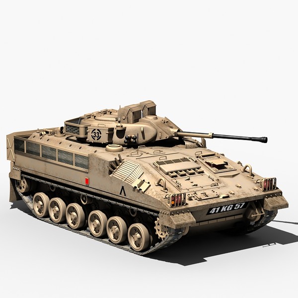 maya british warrior tank - Warrior IFV by Sandu_Bublic