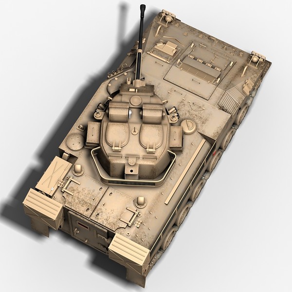maya british warrior tank - Warrior IFV by Sandu_Bublic